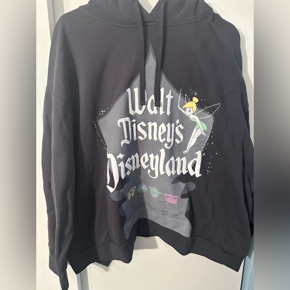 NWOT Disneyland 100 Wonderful World of Disney Tinkerbell Sweatshirt